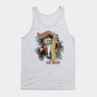 Naughty or Nice Santa Jack Tank Top